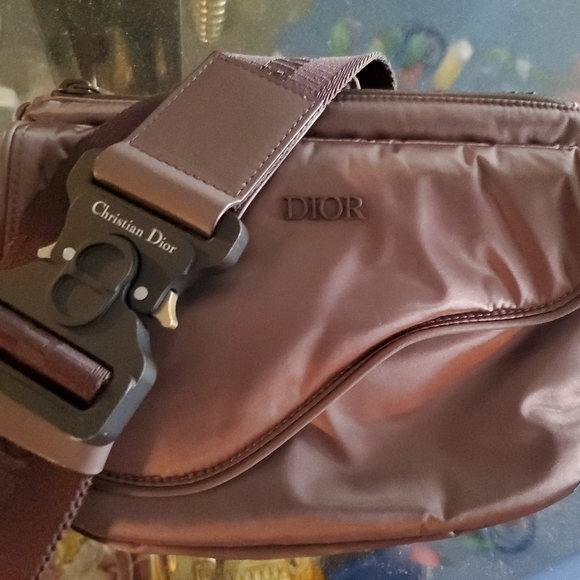 DIOR SADDLEBAG- BORDEAUX - Picture 10 of 15